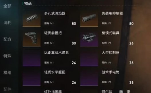 《七日世界 Once Human》所有武器配件及模组位置